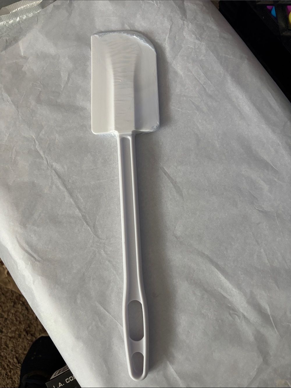 Large Size White Silicone Spatula